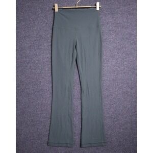 Lululemon Pants Women 4‎ Green 28" Align Ribbed Mini Flared Pant NWOT SQUARE DOT